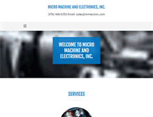 Tablet Screenshot of mmecoinc.com